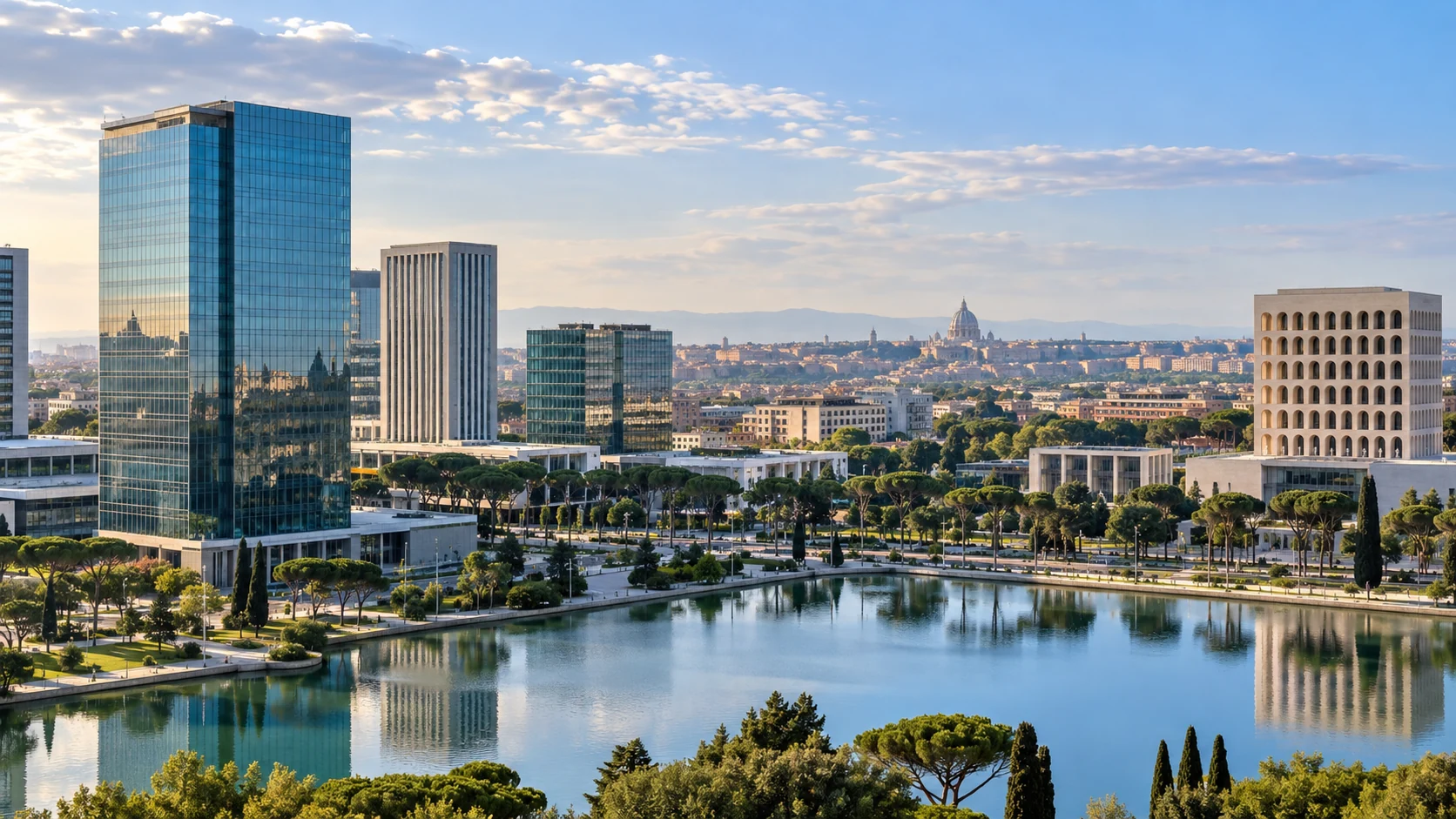 Veduta di Roma
