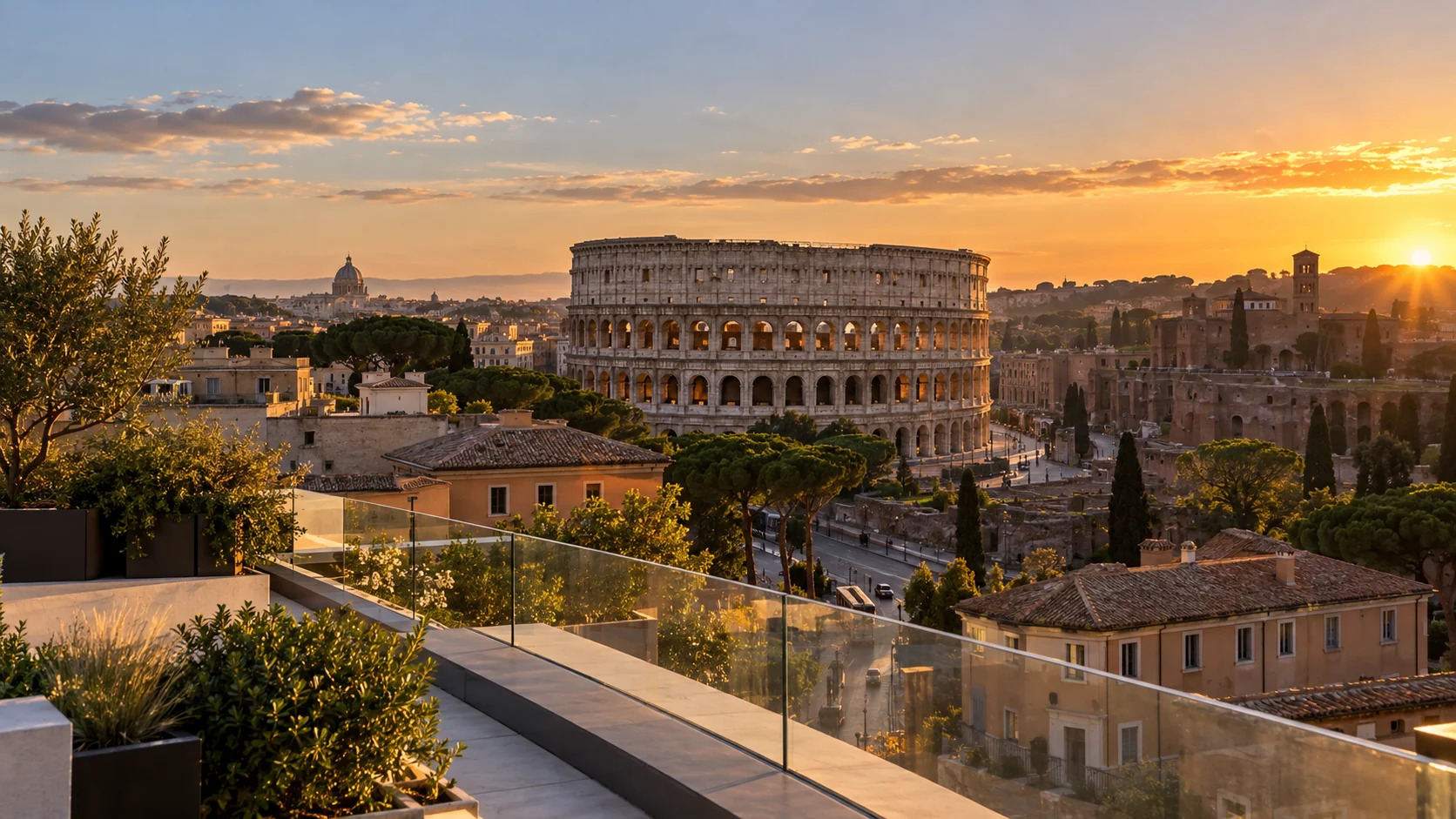 Veduta di Roma