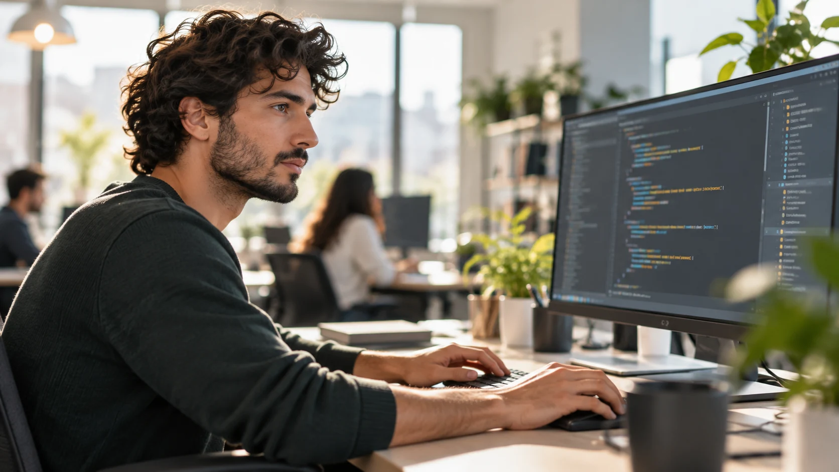 Consulenti software al lavoro su applicazioni aziendali